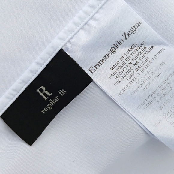 Ermenegildo Zegna Men's Trofeo™ Cotton Dress Shirt - Picture 14 of 16